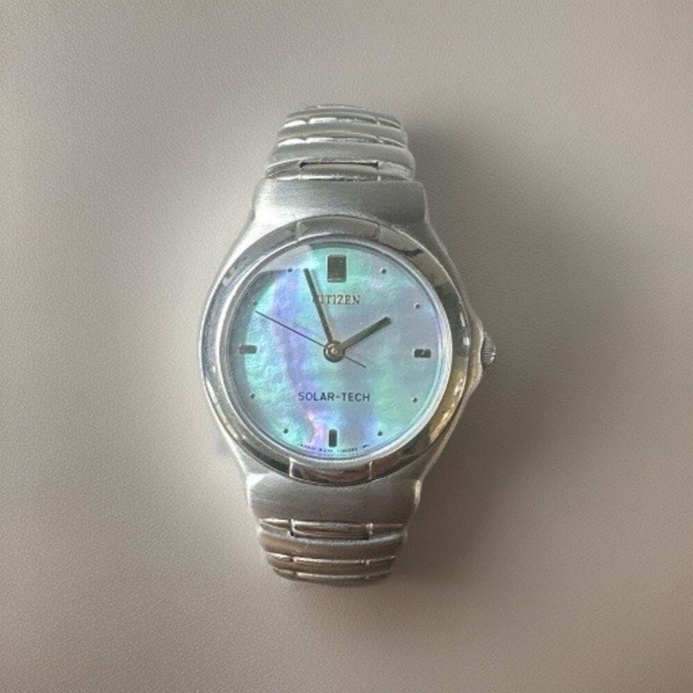 Citizen Mother of Pearl Dial Silver-tone Women's Watch - Picture 6 of 14